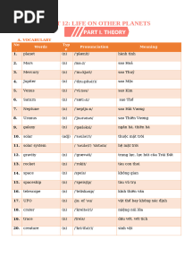 Bài tập Anh 8 Global Siêu Hay có đáp án Unit 12 - HS