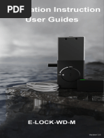 Electromagnetic Lock Installation Guide | PDF | Switch | Relay