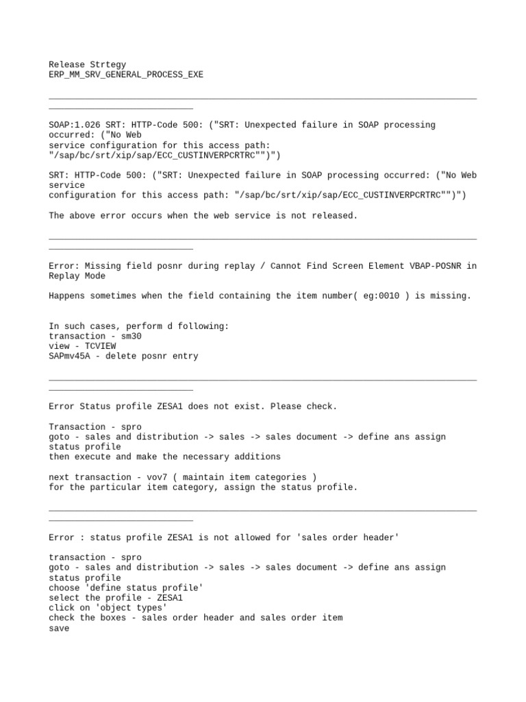 Errors | PDF | Soap | Computing