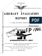 Bf 109f Evaluation