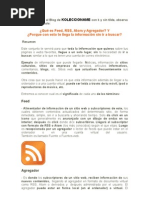 Download Feed RSS Atom Agregador Que son Como se utilizan by KOLECCIONAME SN8490308 doc pdf
