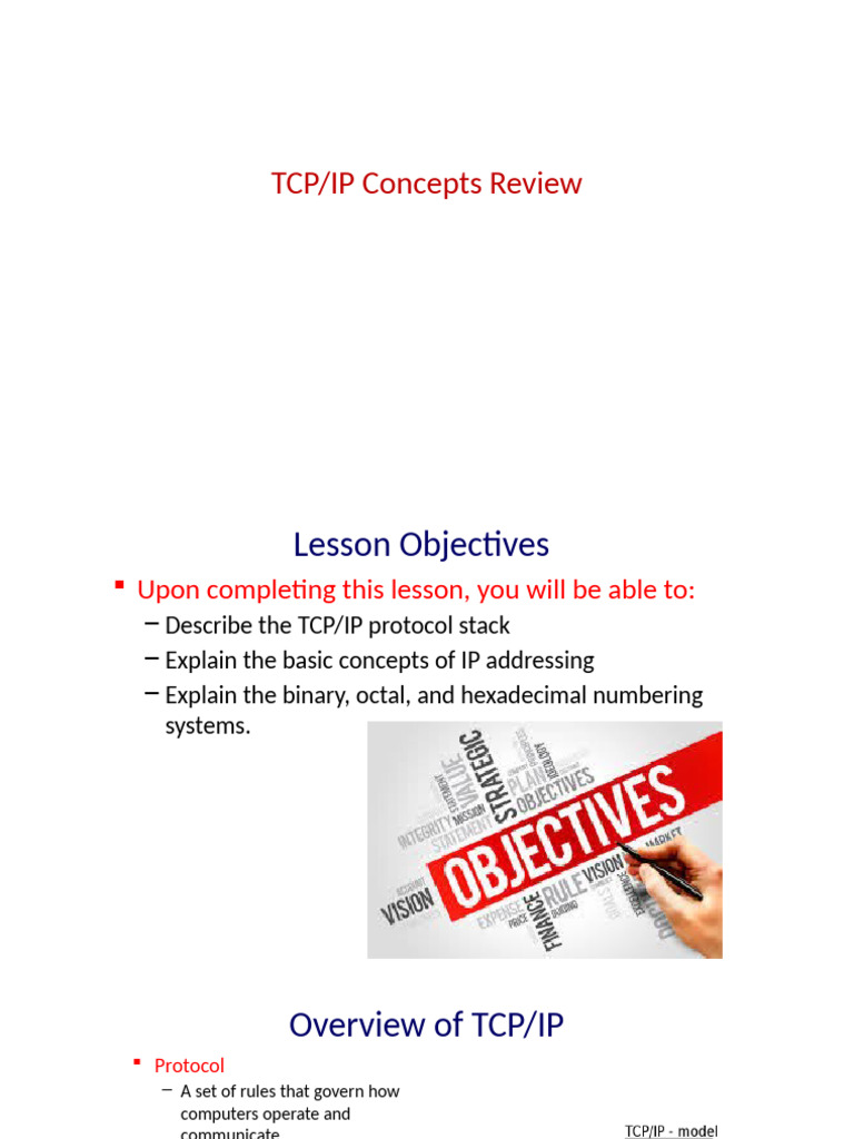 3 TCPIP Overview | PDF | Transmission Control Protocol | Internet Protocols
