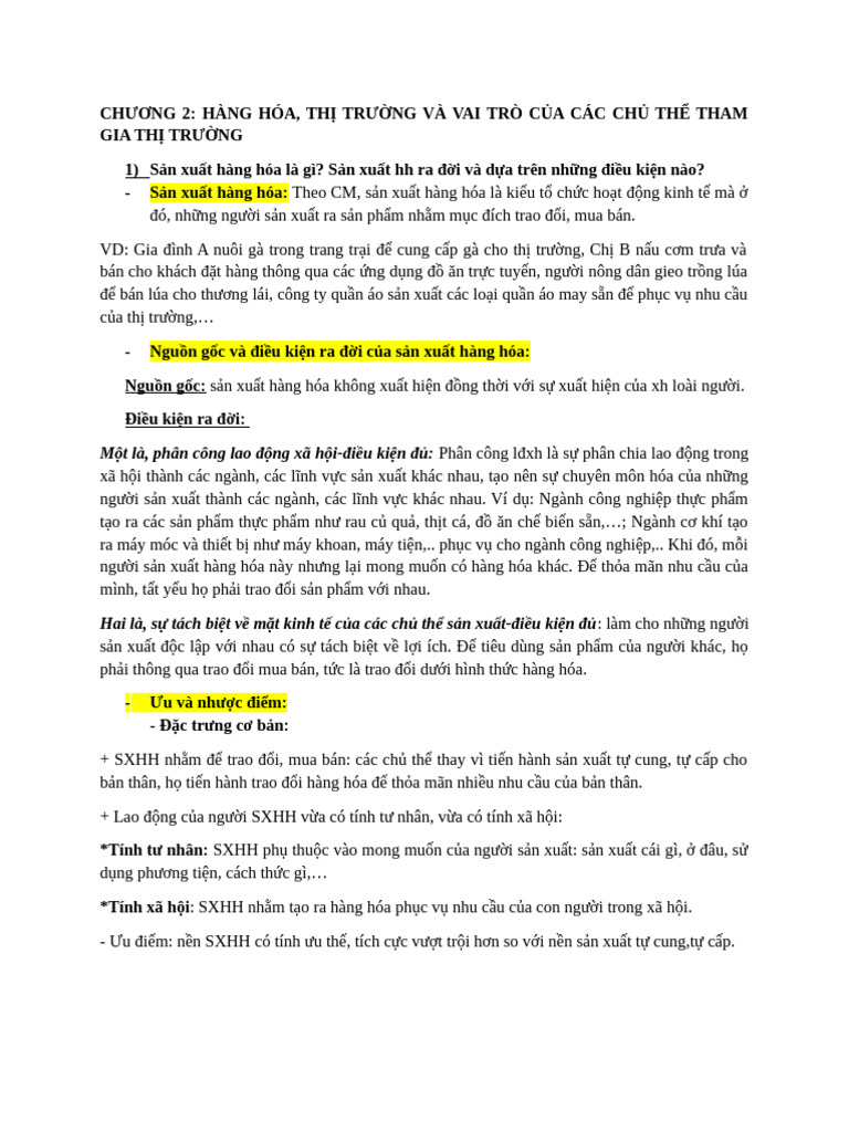 Chương 2 KTCT | PDF