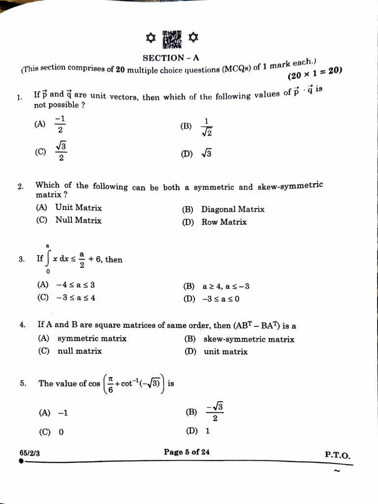 Adobe Scan Mar 08, 2025 | PDF | Matrix (Mathematics) | Linear Algebra