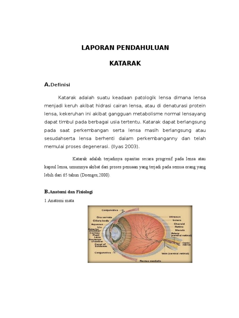 LAPORAN PENDAHULUAN ASKEP KATARAK PDF