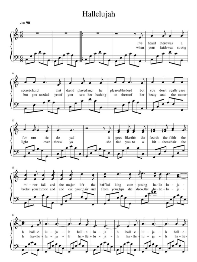 Hallelujah: Heard | PDF