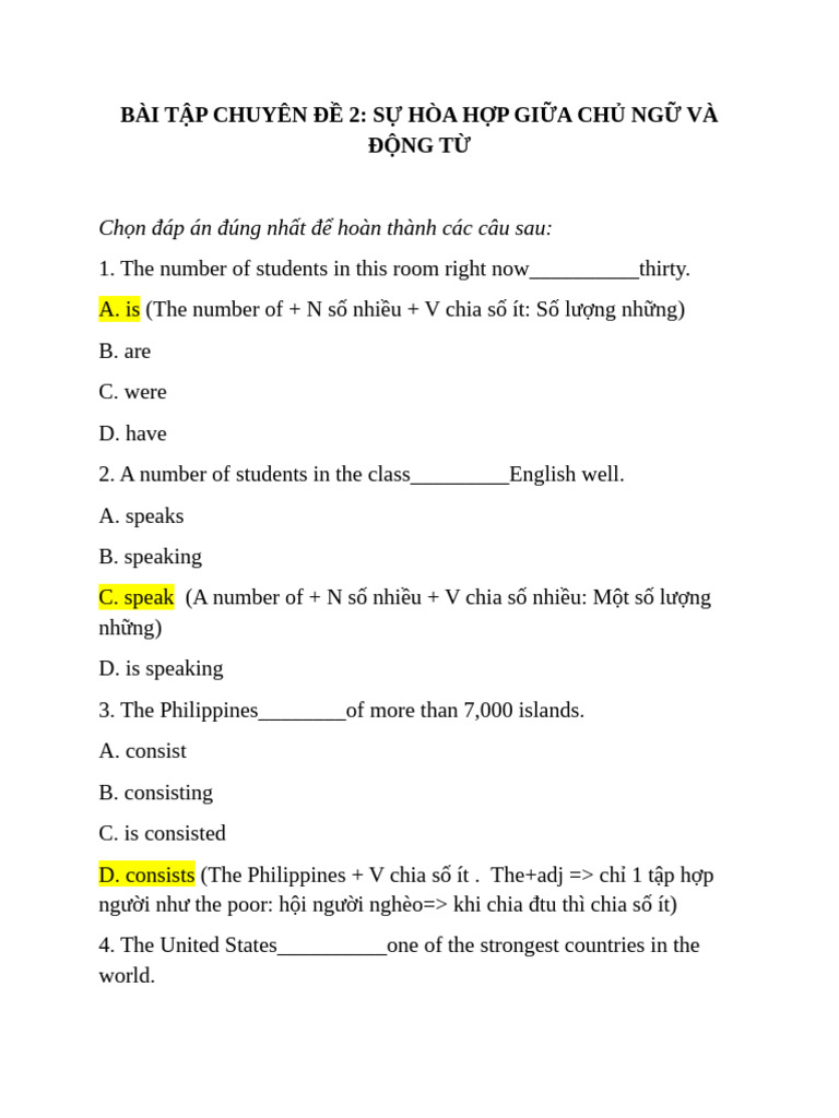 Đề chuyên đề 2 | PDF