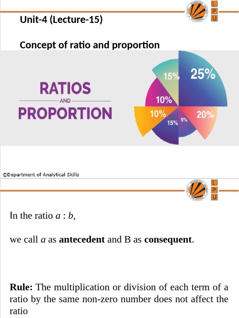 Understanding Ratios and Proportions | PDF | Ratio