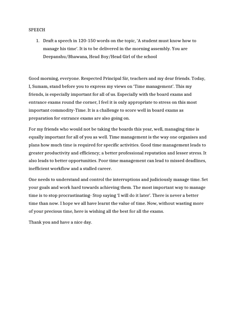 HW - Speech | PDF