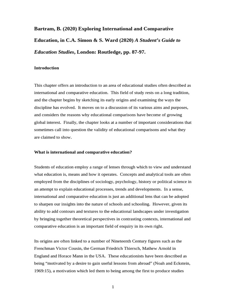 Overview of Approaches in Comparative Literature | PDF | Curriculum ...