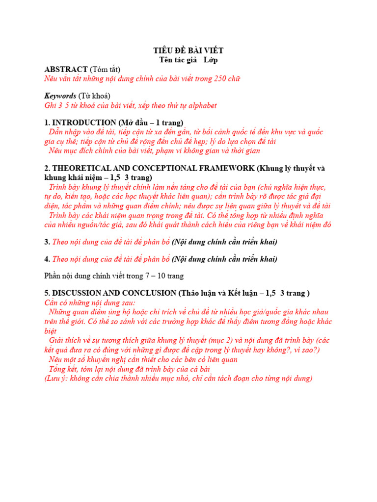 Global Conference - OUTLINE | PDF