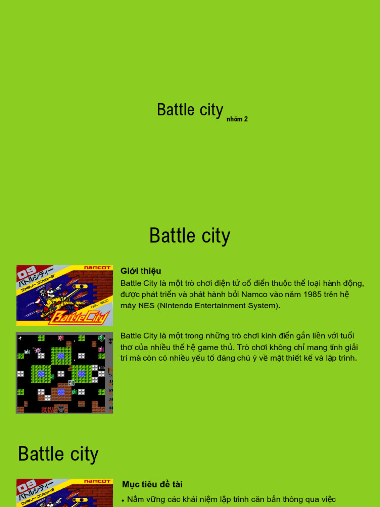 Slide Battle City | PDF