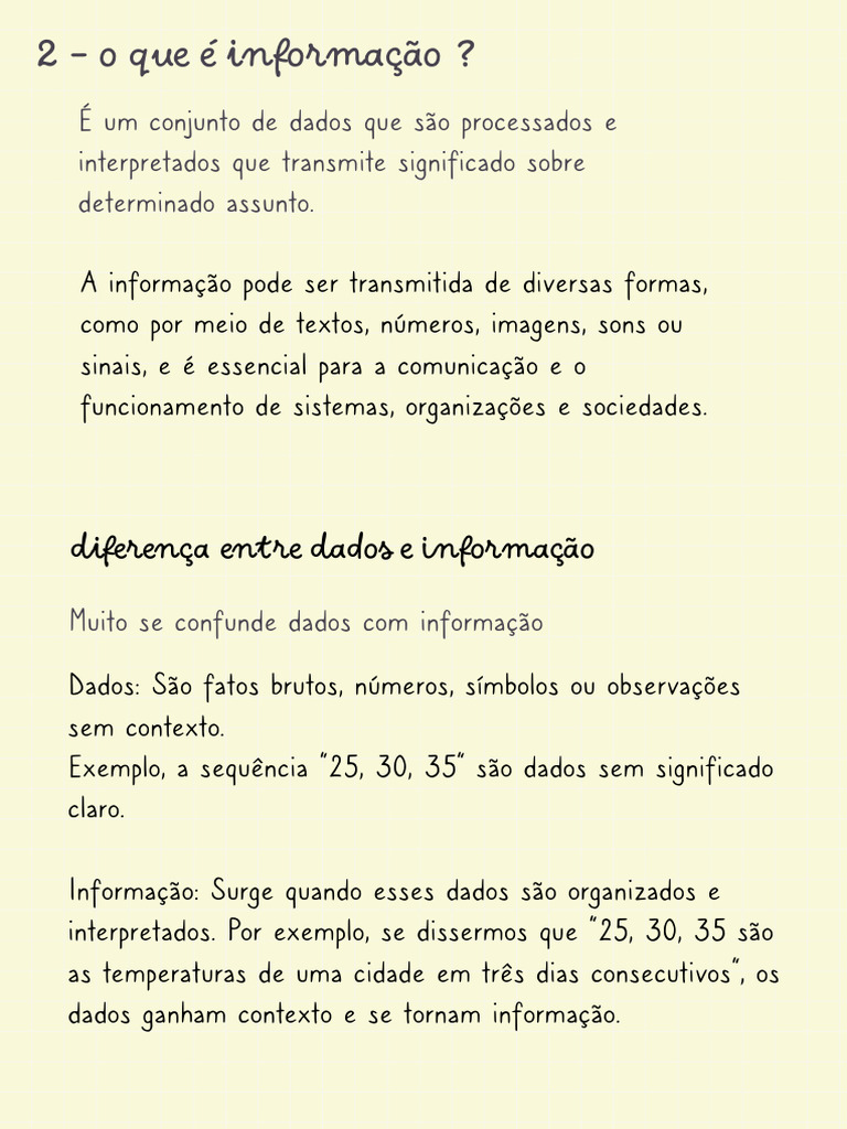 O que é Informação e sua Importância | PDF