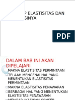 Elastisitas Dan Aplikasinya