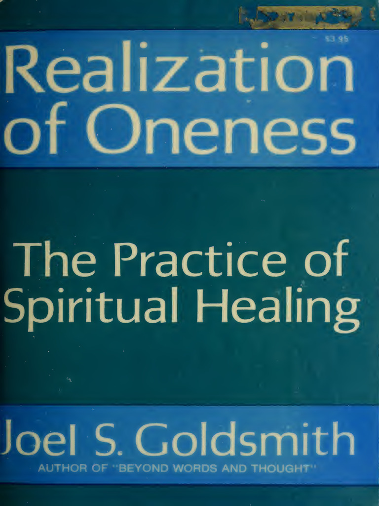 Realization of Oneness The Practice of Spritiual Healing | PDF ...