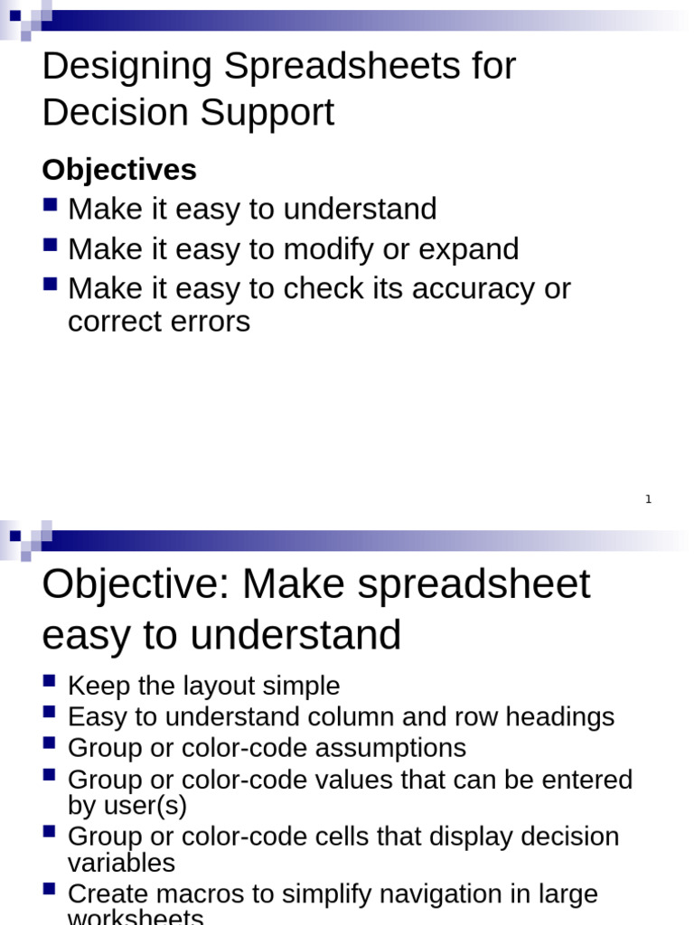 MIT-Spreadsheet-design-basics | PDF | Spreadsheet | Computer Programming image.