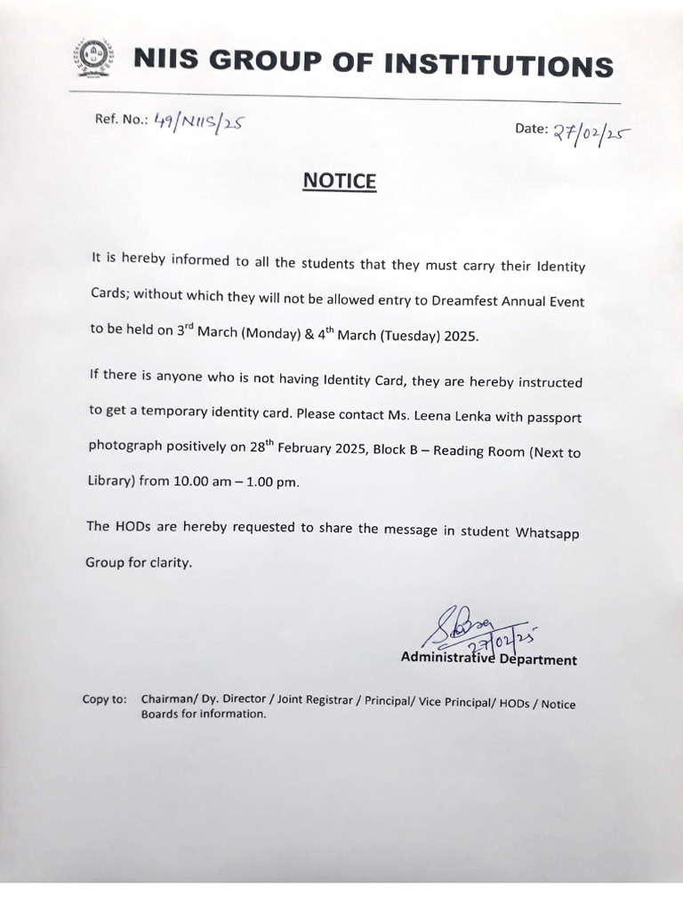 Notice 5 1 | PDF