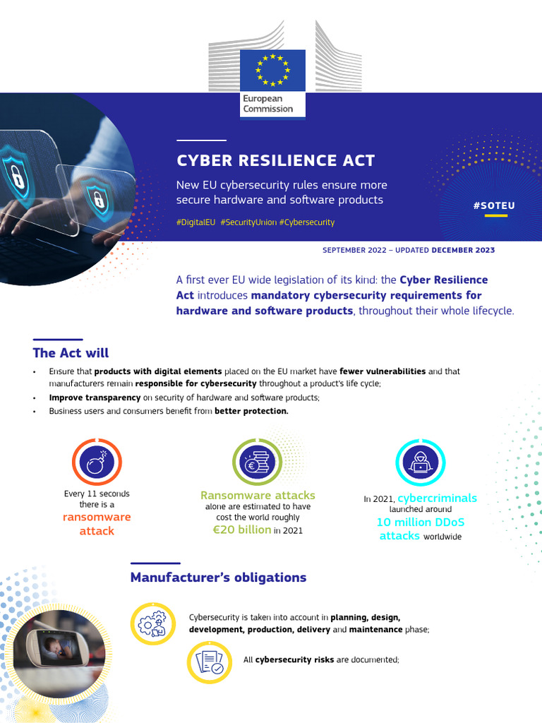 EU Cyber Resilience Act Overview | PDF | Computer Security | Security