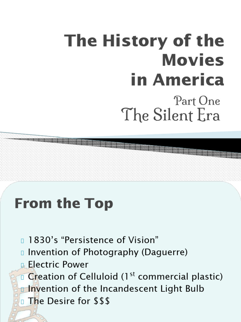 Evolution of Early American Cinema | PDF