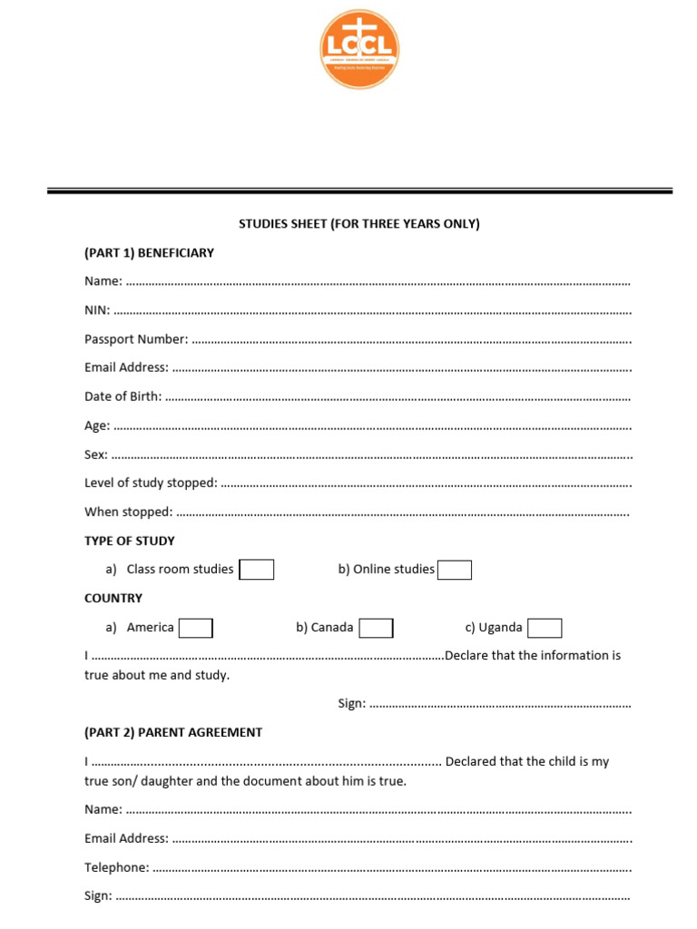 Lifeway Church of Christ Lugala Info | PDF