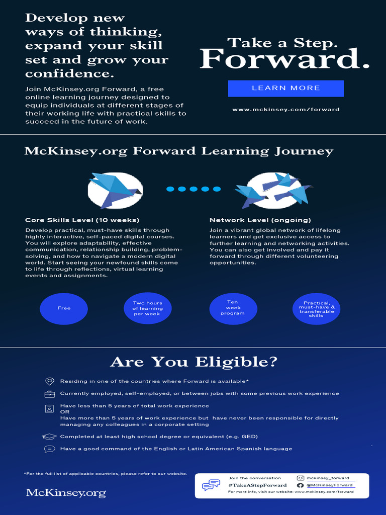 McKinsey Forward Learning Program Overview | PDF | Learning ...