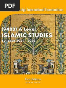 9488 A Level Islamic Studies Notes PDF