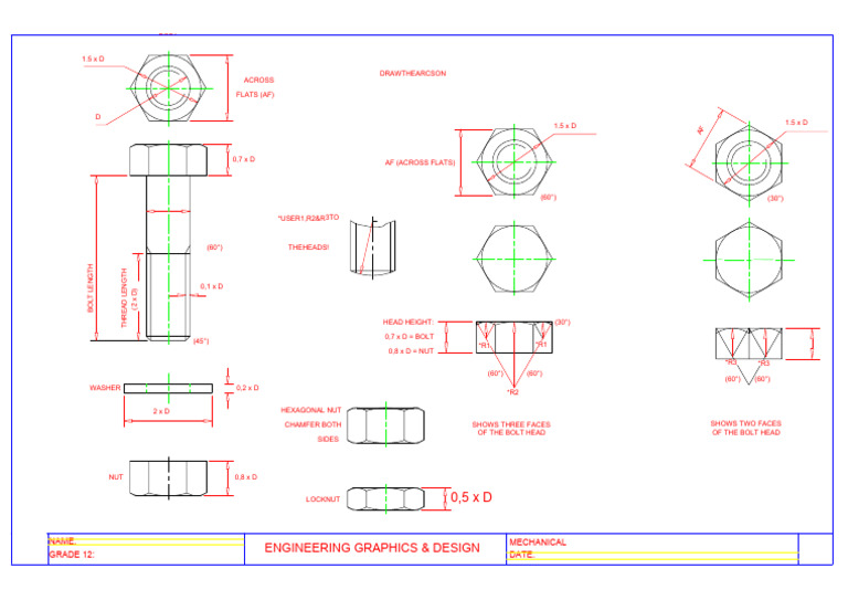 Bolt Detail Specifications 145411 | PDF | Screw | Nut (Hardware)