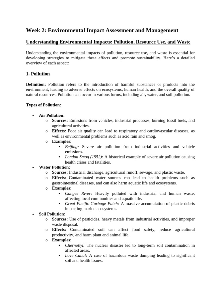 Environmental Impact Assessment Guide | PDF | Life Cycle Assessment ...