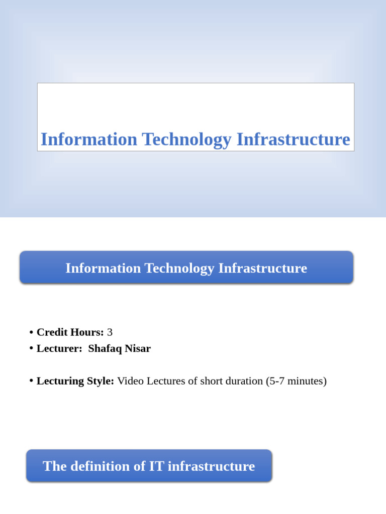 Week 1 Slides Part I | PDF
