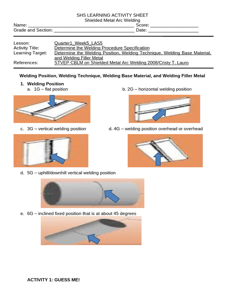 Welding Procedure Specification Guide | PDF | Welding | Construction