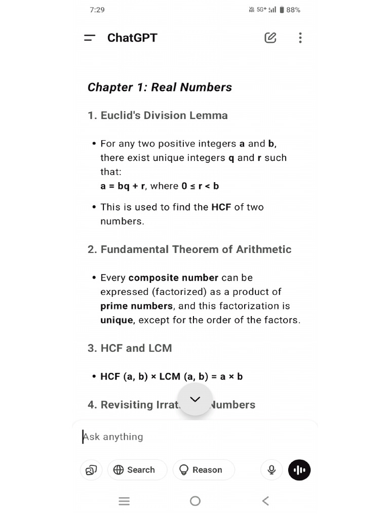 Maths ch1 Class 10 PDF | PDF