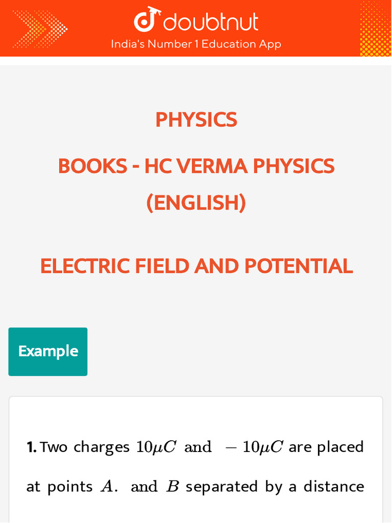 544 Books Doubtnut Question Bank | PDF | Force | Proton