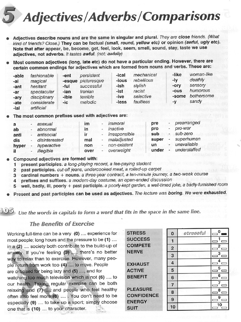 1.Adj Adv Comp | PDF