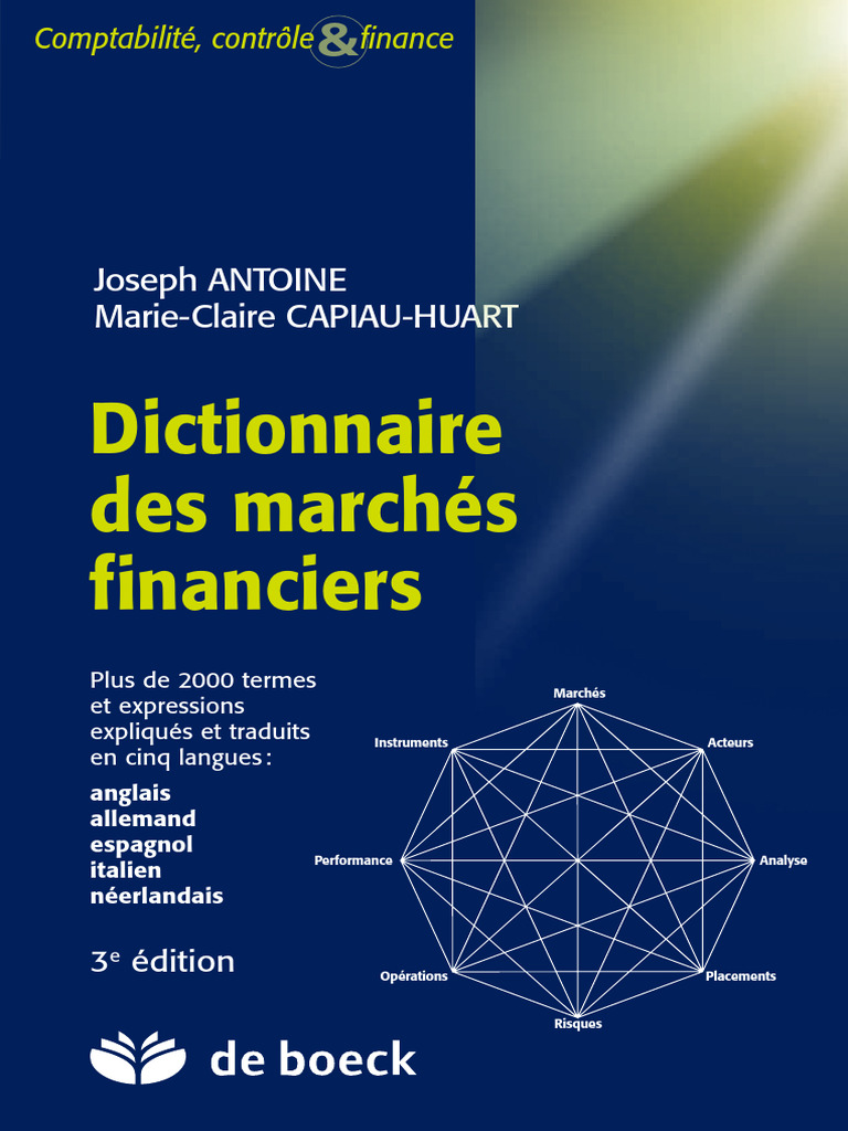 Dictionnaire Des March S Financiers 1740389672 | PDF | Capitaux propres |  Action (Finance)