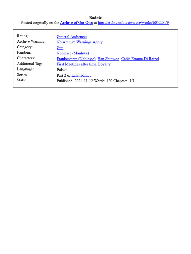 Radosc | PDF