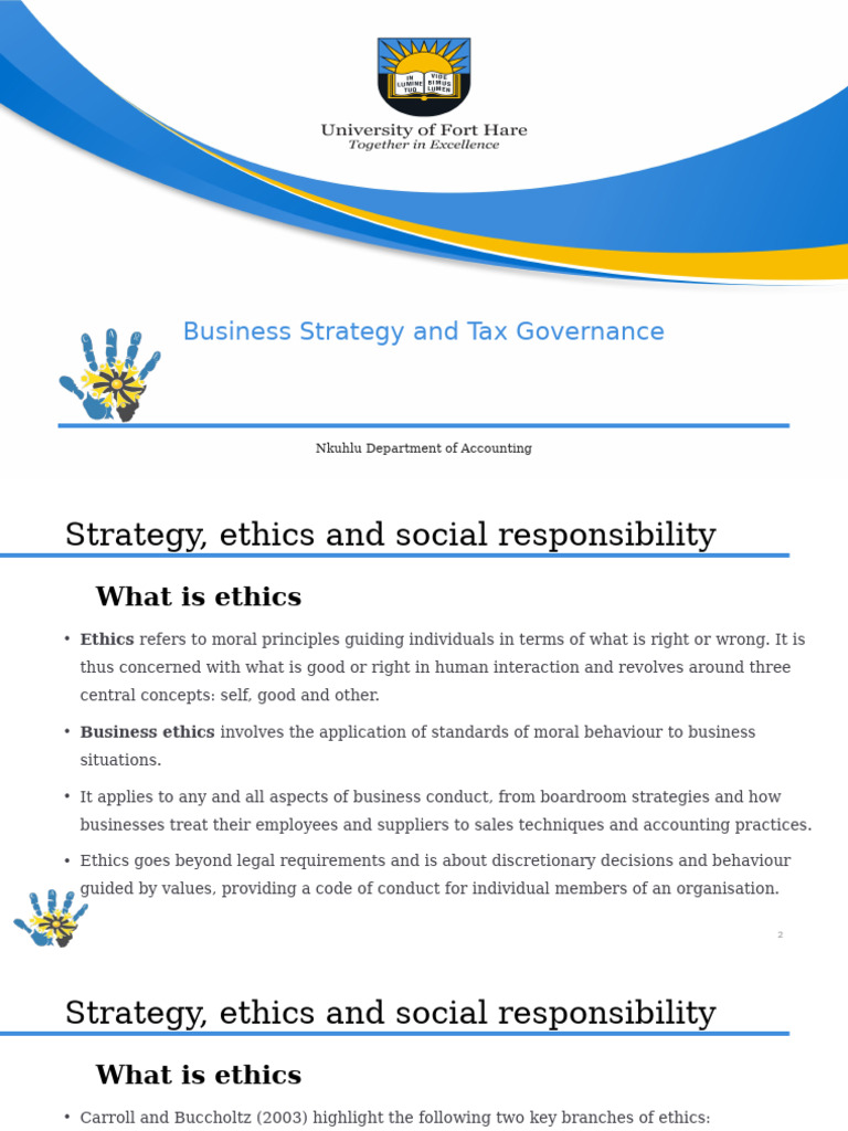 Business Ethics and Social Responsibility Guide | PDF | Corporate ...