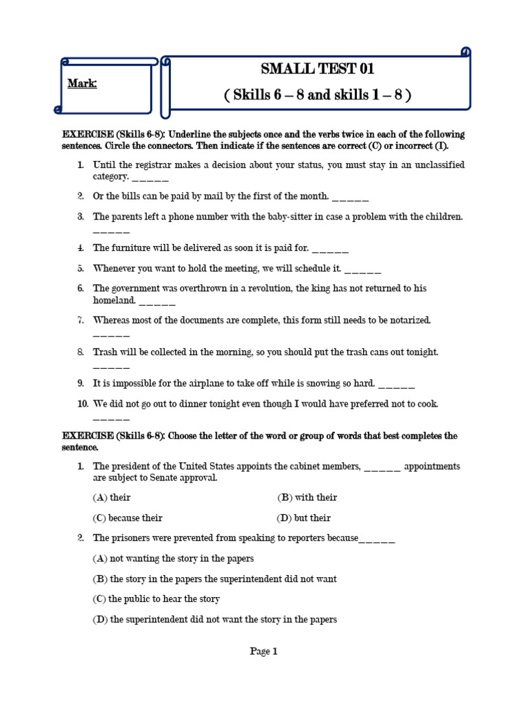 Small Test 1-8 | PDF | Astronomy | Physical Sciences