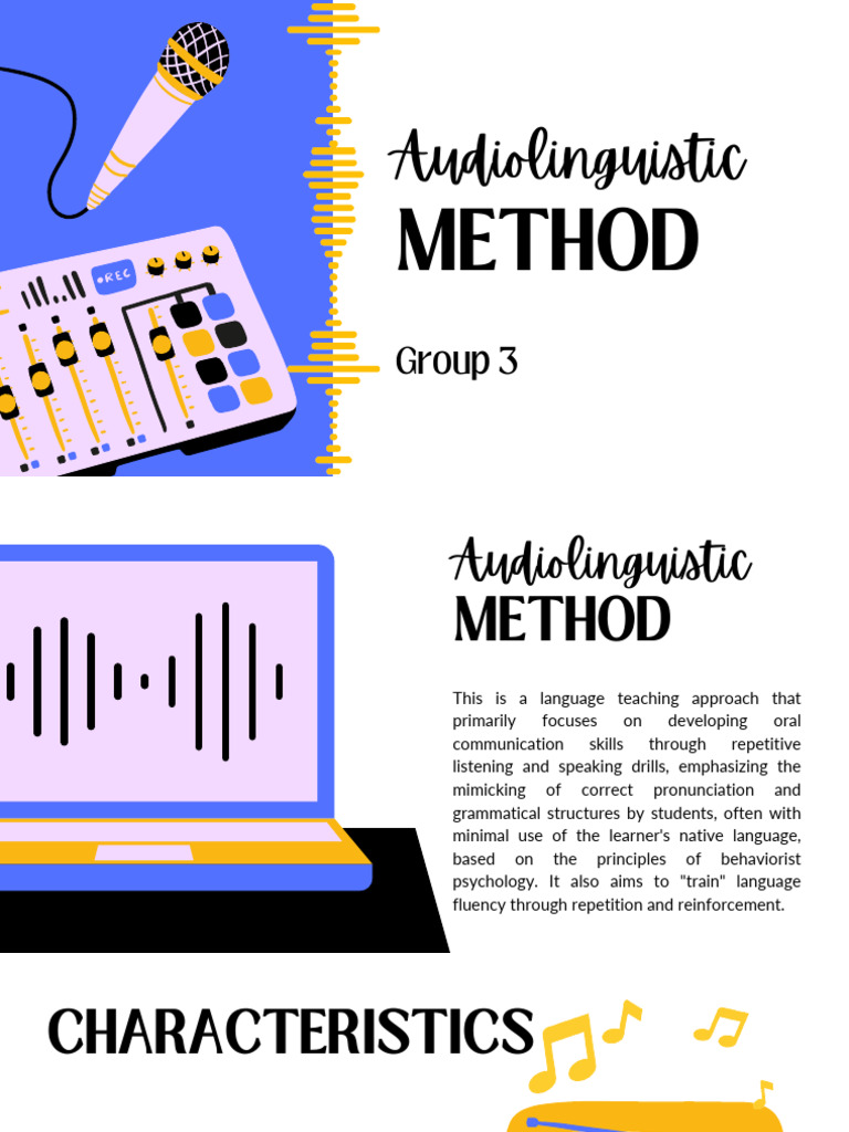Audiolinguistic Method for Language Learning | PDF