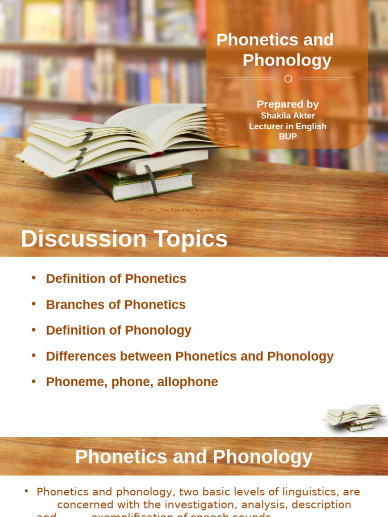 Phonetics & Phonology (Lecture - 6) | PDF | Phonetics | Phonology