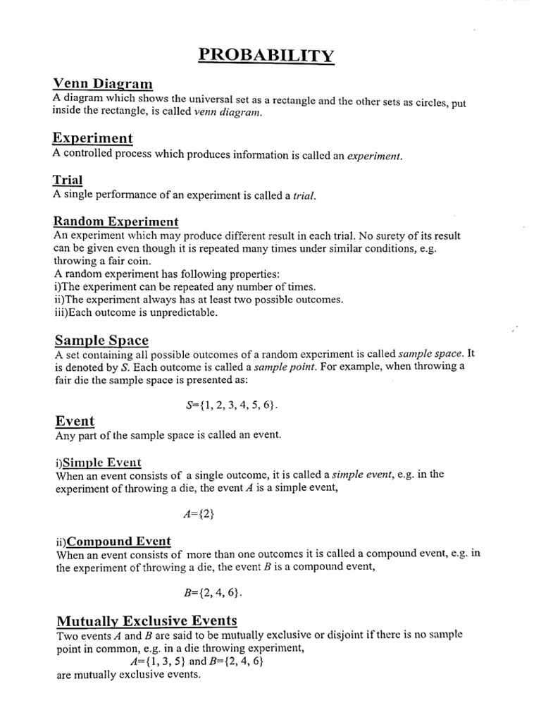 Probabity 5 | PDF