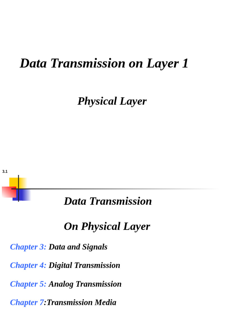Data Transmission in Physical Layer | PDF | Phase (Waves) | Hertz