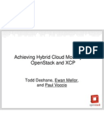 Achieving Hybrid Cloud Mobility With OpenStack and XCP Presentation 1