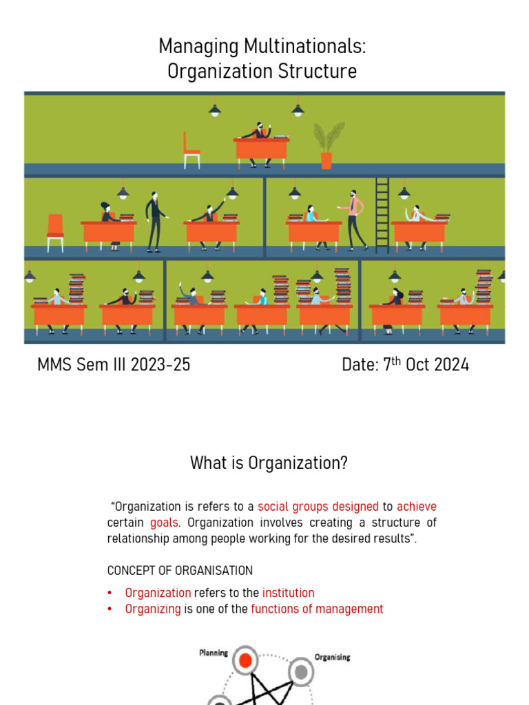 Multinational Organization Structures Explained | PDF | Organizational ...