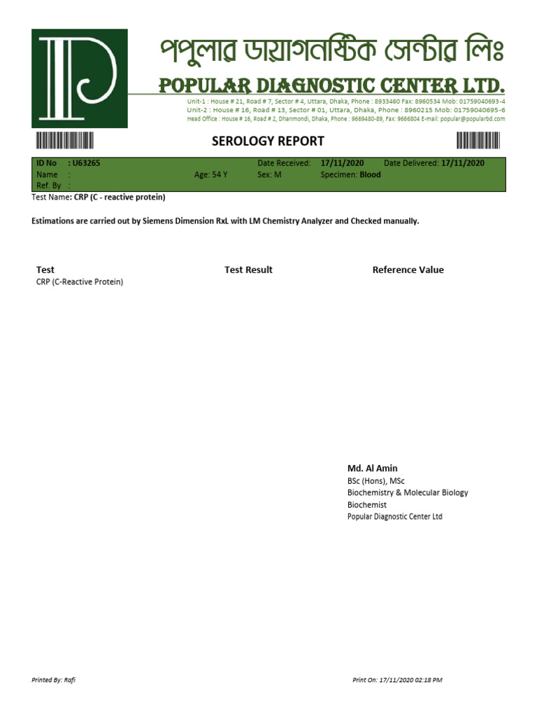 CRP Popular | PDF
