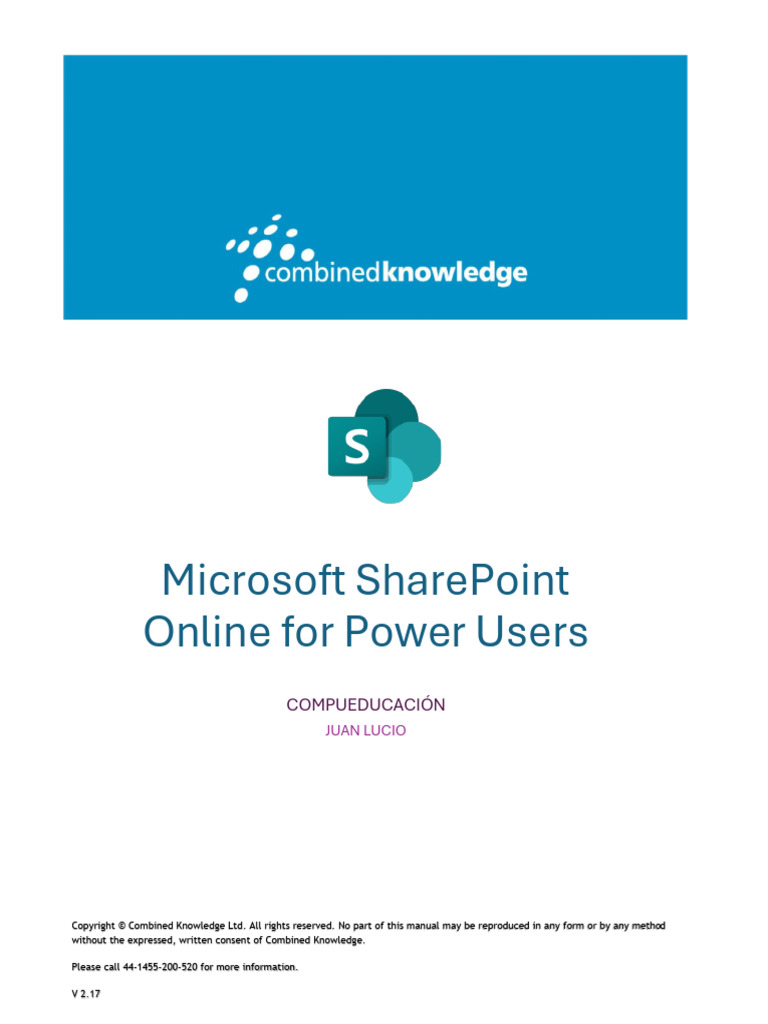 MS SharePoint Online Labs v2.17 | PDF | Computer File | Graphical User ...
