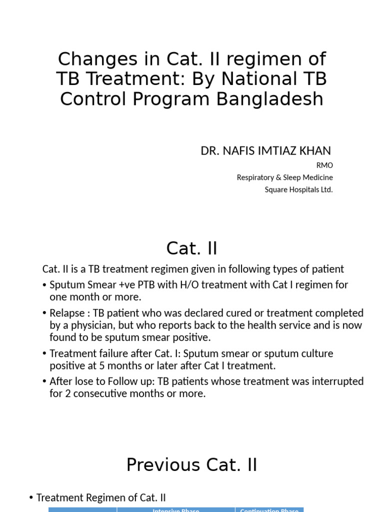 Presentation1 | PDF | Tuberculosis | Human Diseases And Disorders