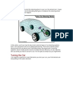 How Car Steering Works