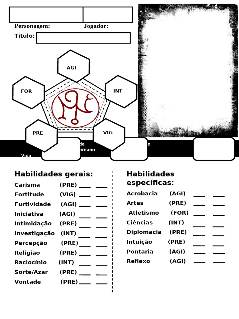 Ficha RPG | PDF