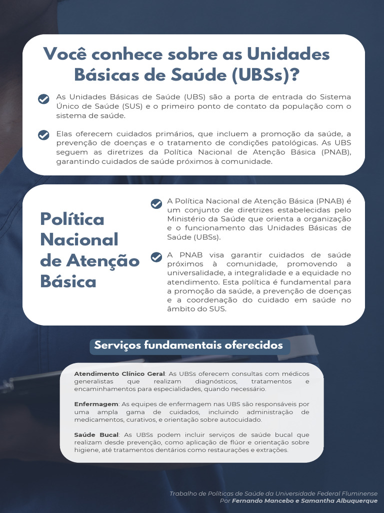 Unidades Básicas de Saúde: Cuidados Primários | PDF | Enfermagem ...