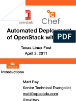 TXLF2011 OpenStack